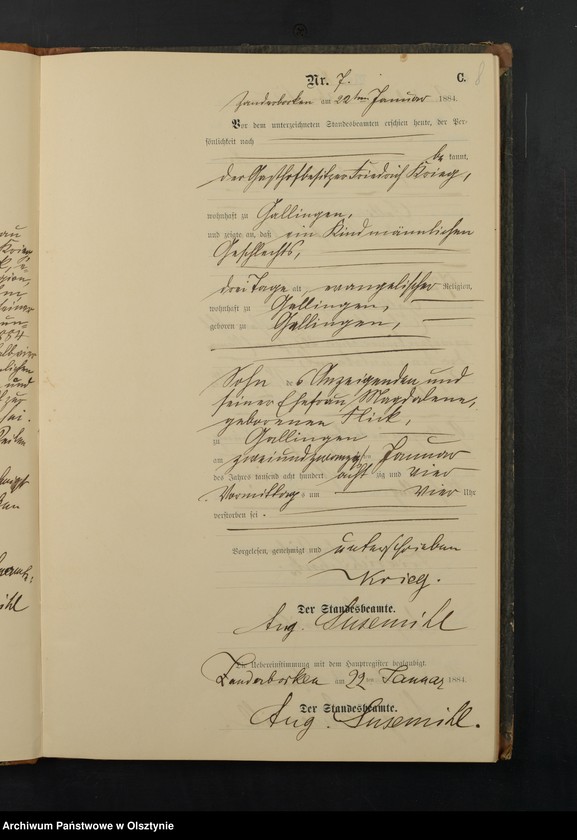 image.from.unit.number "Sterbe-Neben-Register Nr 1 - 66"