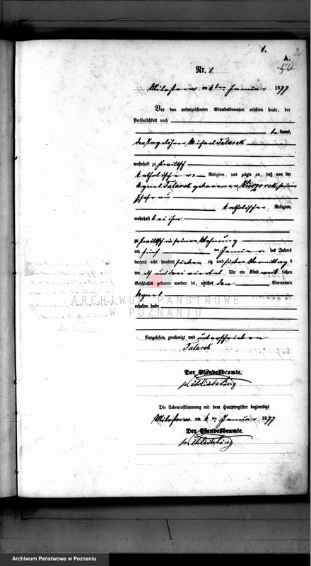 Obraz 2 z jednostki "Księga urodzeń"