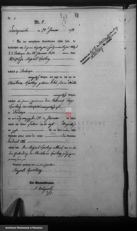 Obraz z zespołu "Urząd Stanu Cywilnego Tworzymierki (pow. gostyński)"