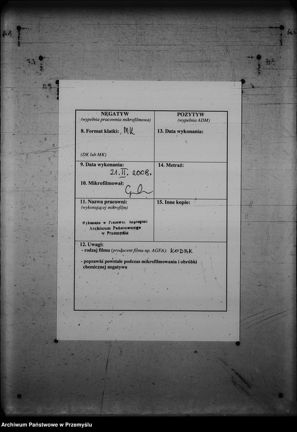 Obraz 3 z jednostki "[Kopie ksiąg metrykalnych parafii Czarna z filią Żołobek (dekanat Lutowiska)]"
