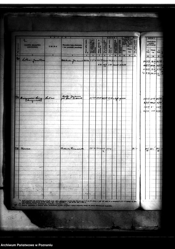 Obraz 6 z jednostki "/Księga kontroli prac parcelacji prywatnej/ powiatu średzkiego/"