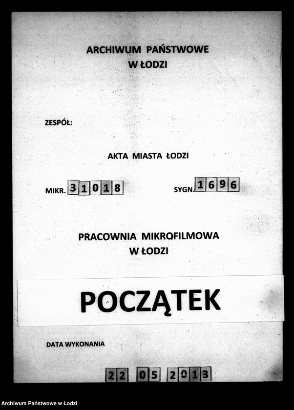 Obraz 1 z jednostki "Akta w przedmiocie szkoły rzemieślniczej"