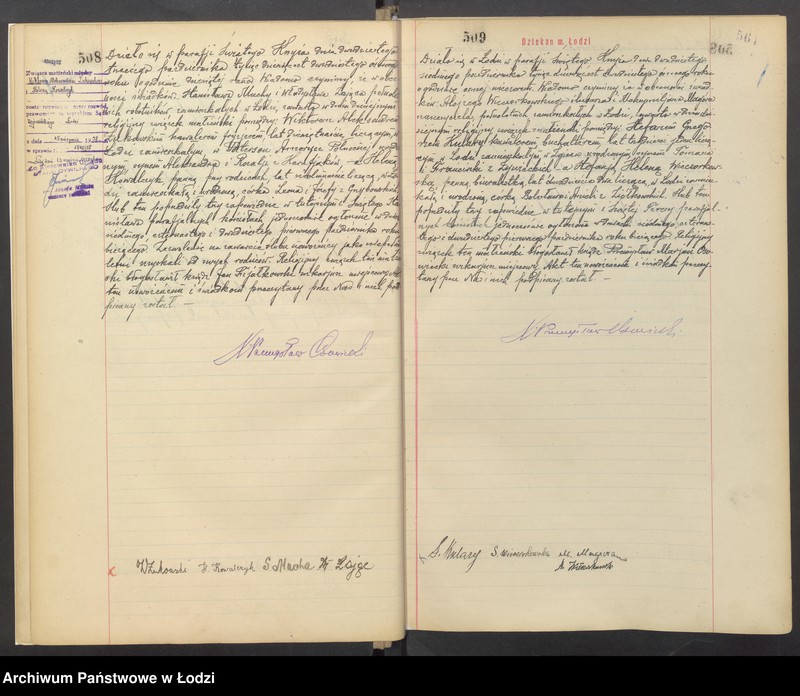 Obraz 18 z jednostki "Akta małżeństw od numeru 481 do numeru 671"