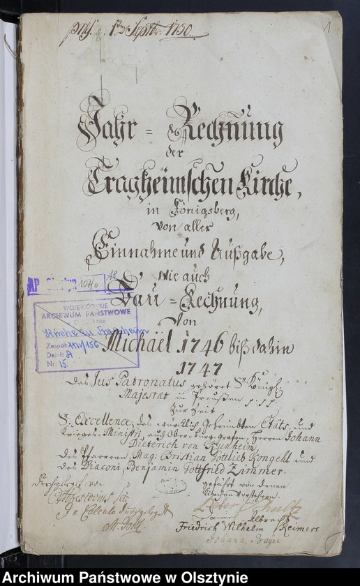 image.from.unit.number "Jahres-Rechnung von aller Einnahme und Ausgabe wie auch Bau-Rechnung"