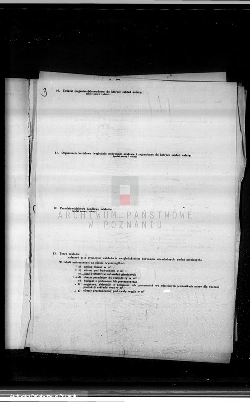 Obraz 7 z jednostki "Kwestionariusz Gazowni Miejskiej w Milosławiu powiat wrzesiński"