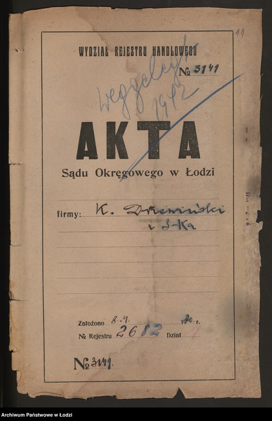 Obraz 13 z jednostki "Konstanty Drzewiński i s-ka – ślusarnia mechaniczna"