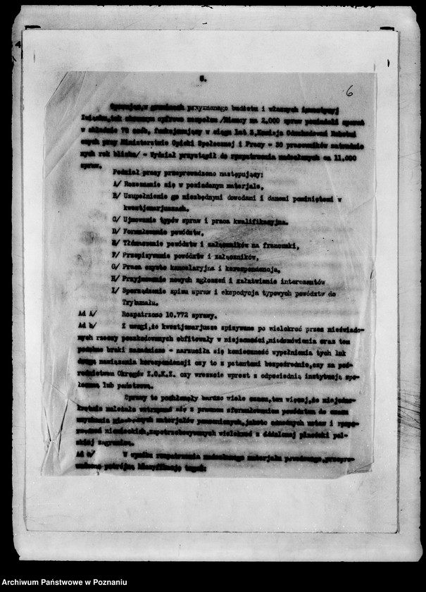 Obraz 10 z jednostki "/Sprawozdanie z działalności Związku Obrony Kresów Zachodnich w dziedzinie rejestracji i dochodzenia pretensji obywateli polskich poszkodowanych przez państwo niemieckie/"