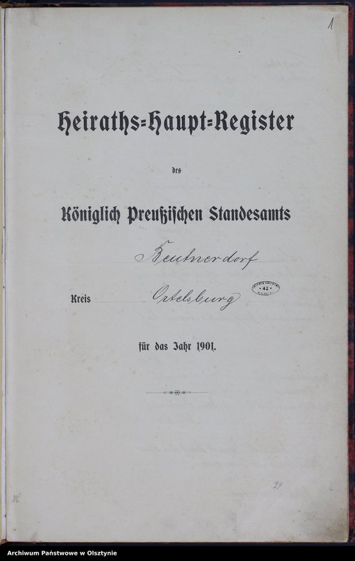 image.from.unit.number "Heiraths-Haupt-Register Nr 1 - 23"