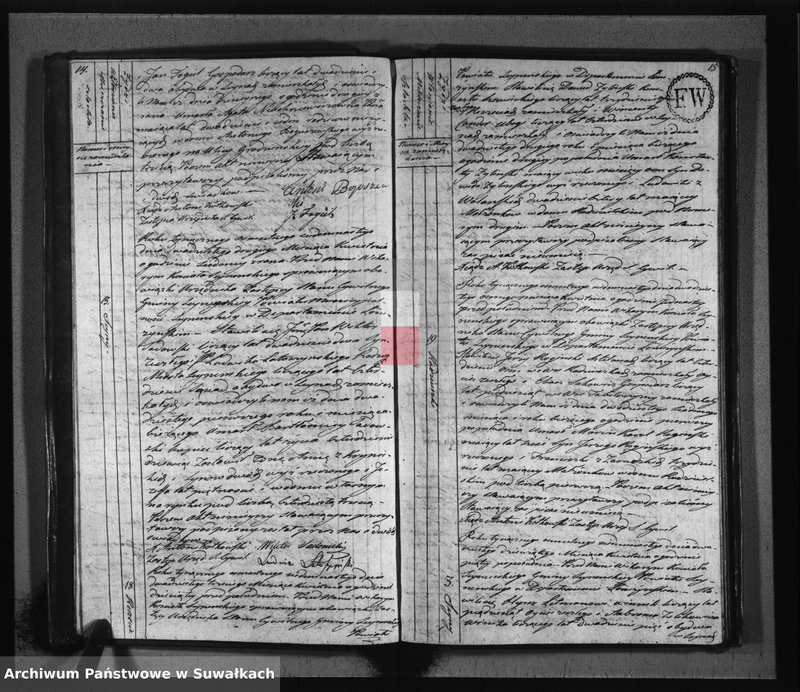 image.from.unit.number "Akta zeszłych stanu cywilnego gminy seyneńskiey od 1-go stycznia 1817 roku."