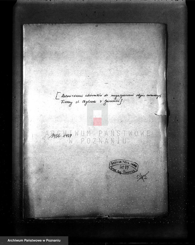 Obraz 4 z jednostki "Zatwierdzenie projektu zakładu przemysłowego urządzenia kotłowni nr 449, własność F. Krukowski w Jarocinie Przemiał zboża"