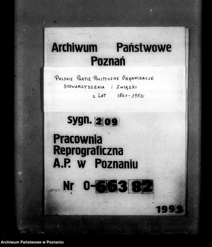 Obraz 1 z jednostki "Protokolarz zebrań Zarządu"