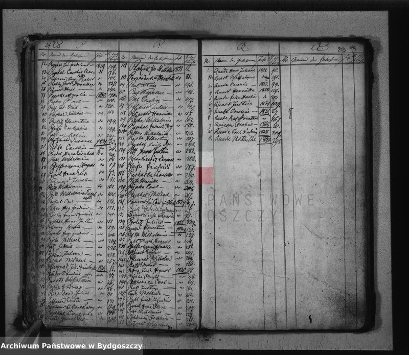 Obraz 17 z jednostki "Sumariusz urodzeń"