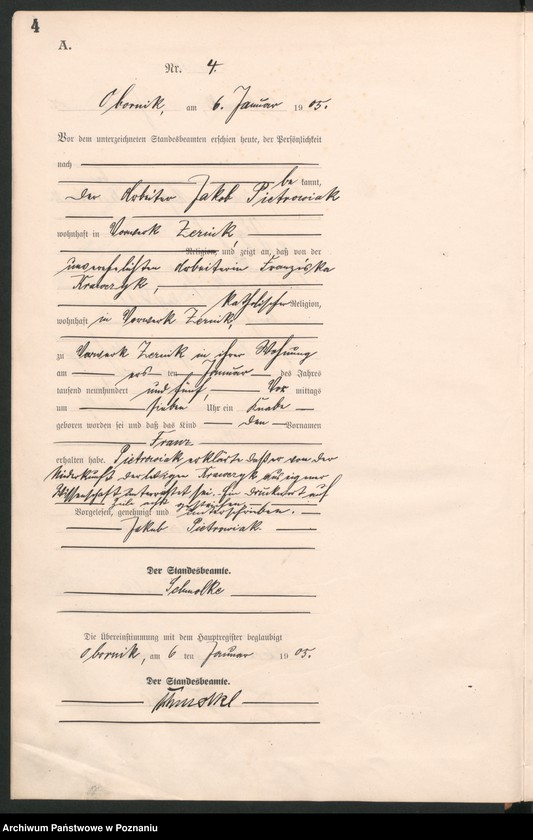 image.from.unit.number "Księga wtóropisów urodzeń"