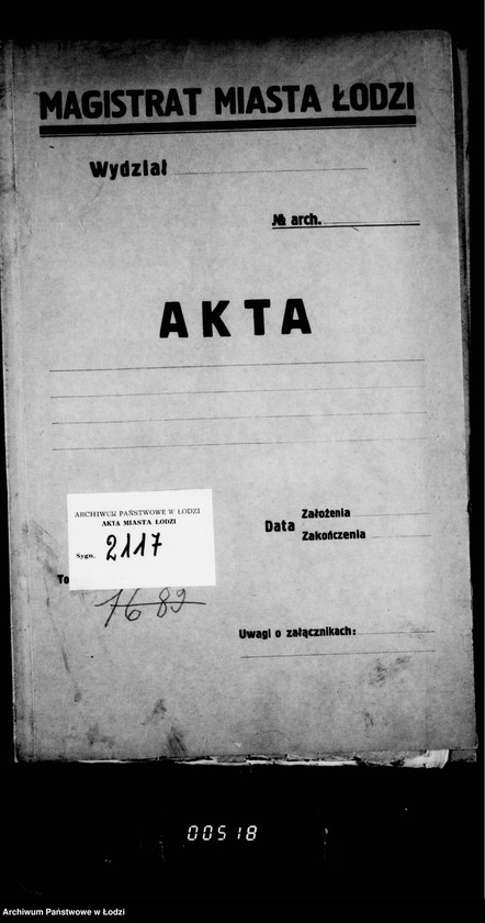 Obraz 4 z jednostki "O najme kvartir dlja okolotočnych nadziratelej gorodskoj policji"