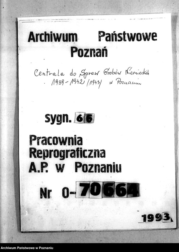 Obraz 1 z jednostki "Zweigstelle Litsmannstadt (Łódź). Berichte der Blutopfer"