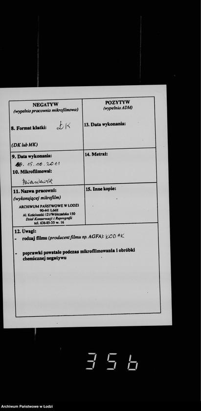 Obraz 2 z jednostki "Akta dotyczące urzędu stanu cywilnego i statystyki"