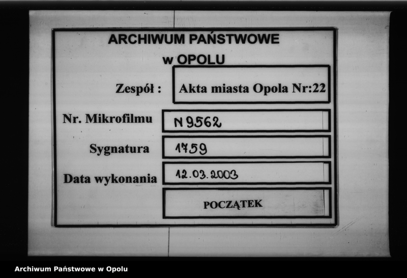 Obraz 1 z jednostki "Acta Specialia das am 1ten Juny 1822 in dem hiesigen städtischen Malzhause ausgebrochene Feuer, betreffend Vol No 8"