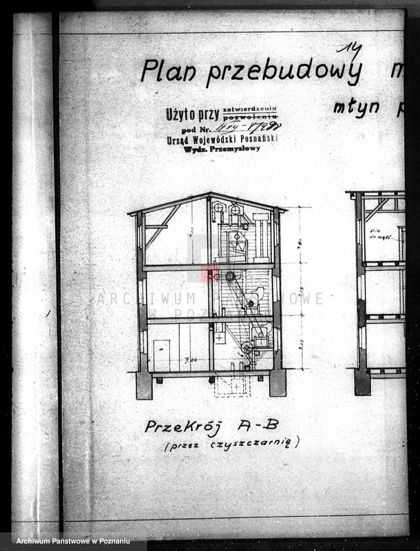 Obraz 18 z jednostki "Zatwierdzenie zakładu przemysłowego /młyn parowy/ firmy Siudziak i Ciastowski w Buku"