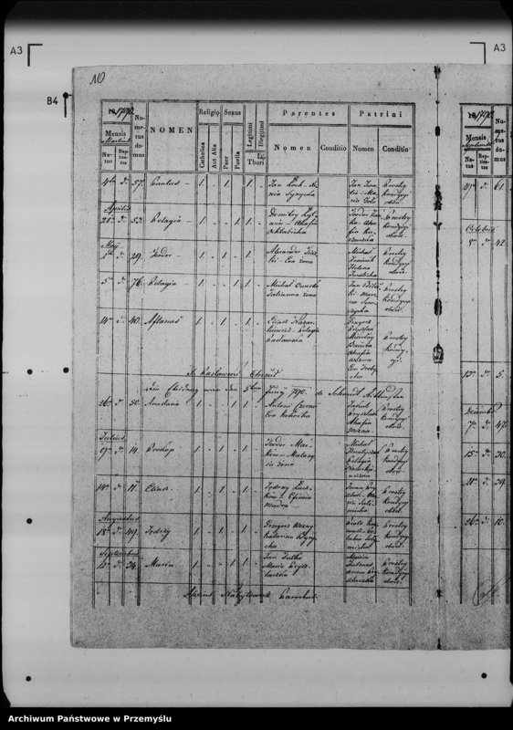 Obraz 15 z jednostki "[Kopie ksiąg metrykalnych parafii Lipowiec (dekanat Lubaczów)]"
