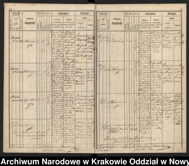 image.from.team "Akta stanu cywilnego Parafii Greckokatolickiej w Maciejowej"