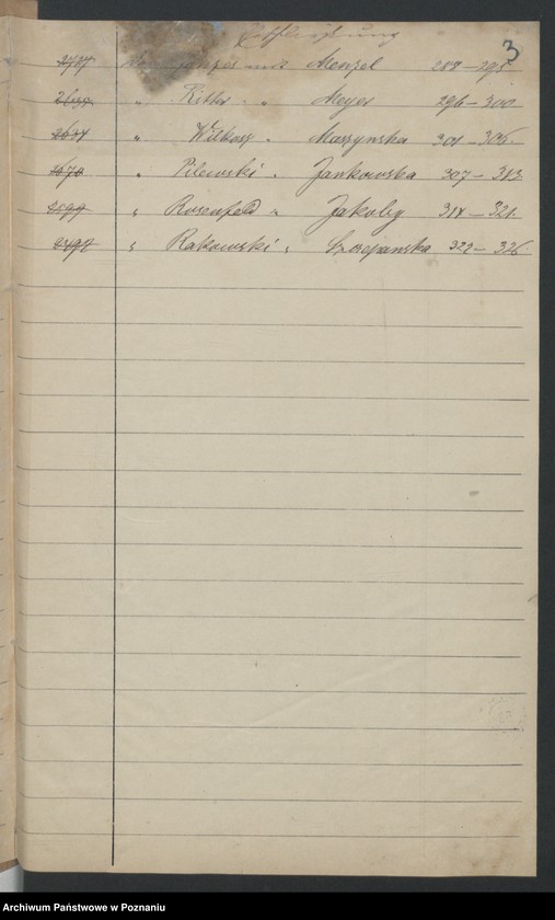 Obraz 5 z jednostki "Die von den Verlobten beigebrachten Urkunden zur Eheschliessung pro 1878"