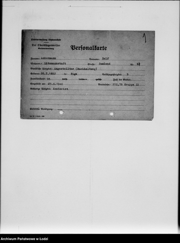 Obraz 5 z jednostki "[Akta personalne pracowników]"