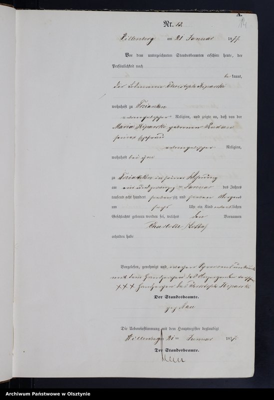 image.from.unit.number "Geburts-Haupt-Register Nr 1 - 223"