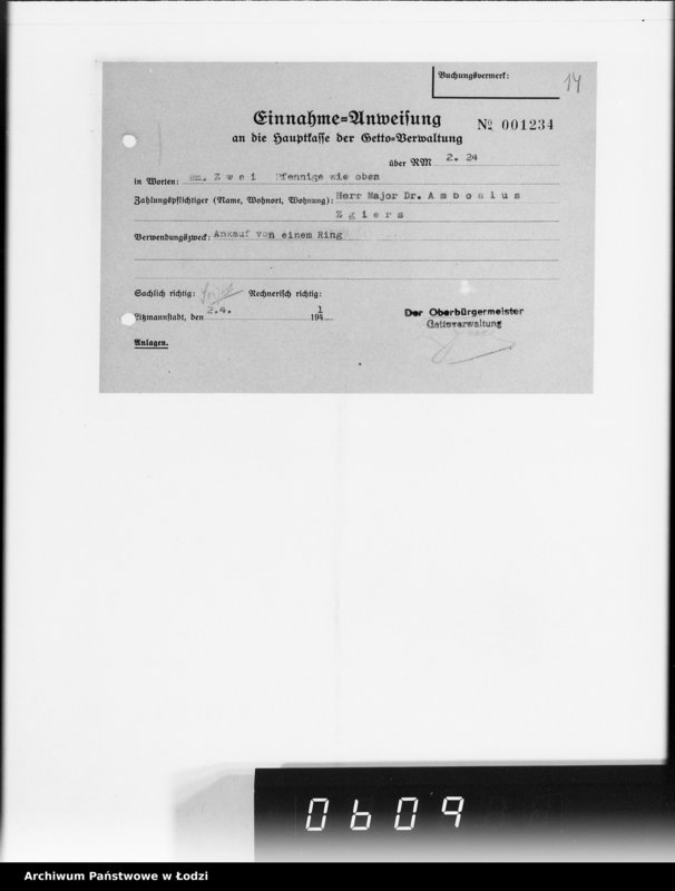 Obraz 15 z jednostki "Rechnungen für Schmucksachen"