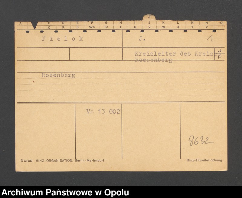 Obraz 3 z jednostki "[Pielok J., zam. Rosenberg]"
