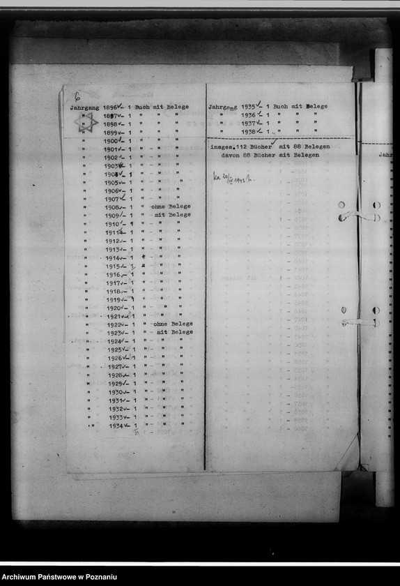 Obraz 10 z jednostki "Register der Juden, Dissidenten und Kirchenbuchduplikate [powiat kaliski]"