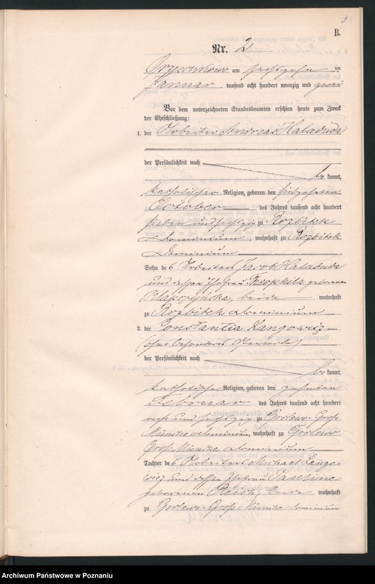 Obraz 6 z jednostki "Księga małżeństw"