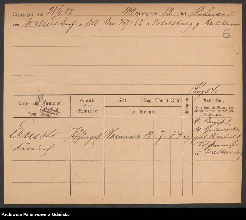 image.from.unit.number "Karty meldunkowe: Ermler - Eschmann"