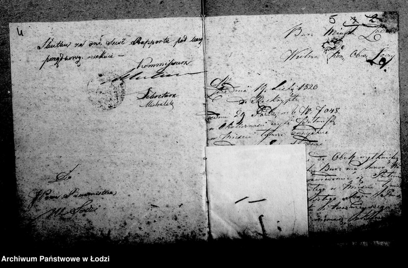 Obraz 8 z jednostki "Akta tyczące się ulokowania półmistrza i zaszłych korespondencji"