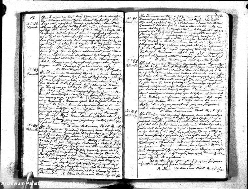 image.from.unit.number "Duplikat Aktów Urodzonych, Zaślubionych i Umarłych Parafii Kopciowskiey 1831 Roku"