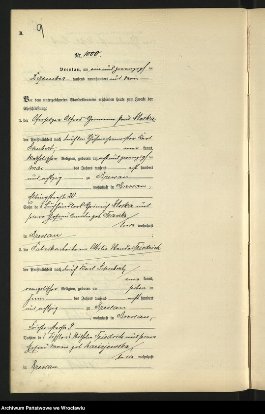 image.from.unit.number "Księga małżeństw Wrocław III 1903 t.5"