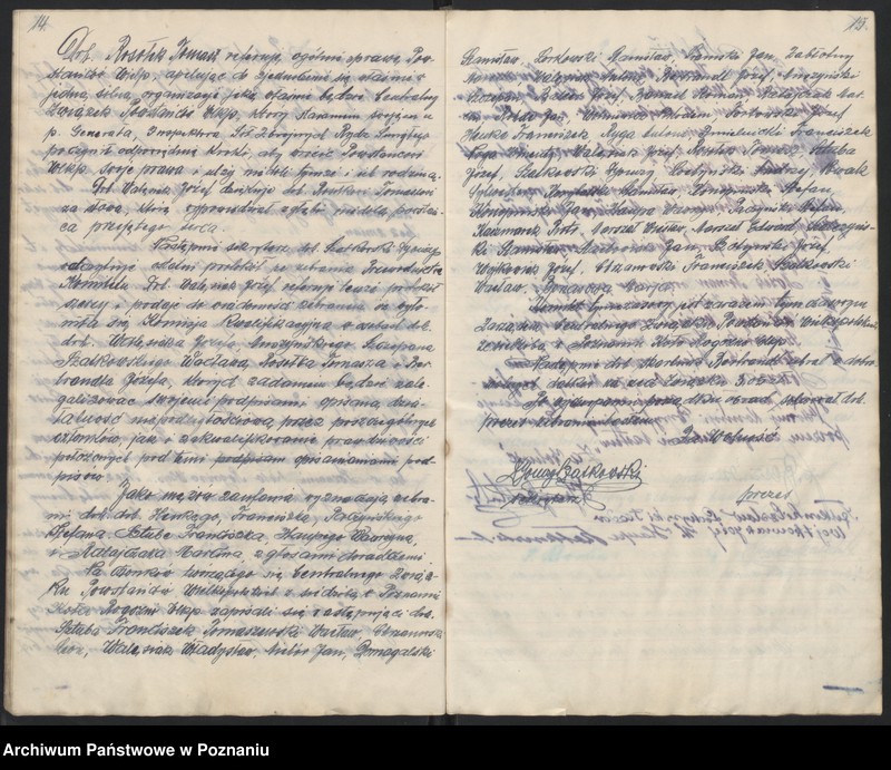 Obraz 11 z jednostki "Rogoźno, powiat Oborniki - akta koła [protokoły zebrań]"