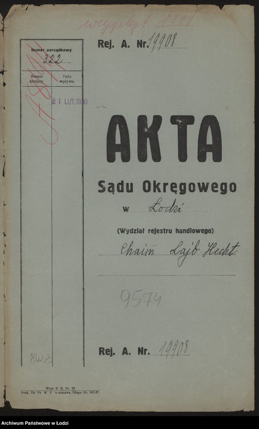 Obraz 2 z jednostki "Chaim Lajb Hecht- herbaciarnia"