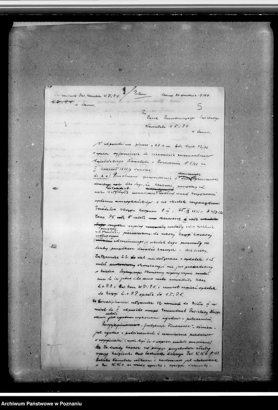 Obraz 9 z jednostki "Korespondencja w sprawach organizacyjno-personalnych"