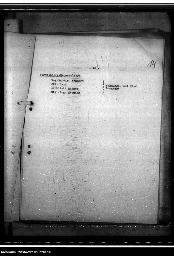 Obraz 18 z jednostki "Dienstbesprechung der Leiter der Wohnungsund Siedlungsämter in Würzburg. DWH - Arbeitstagung"