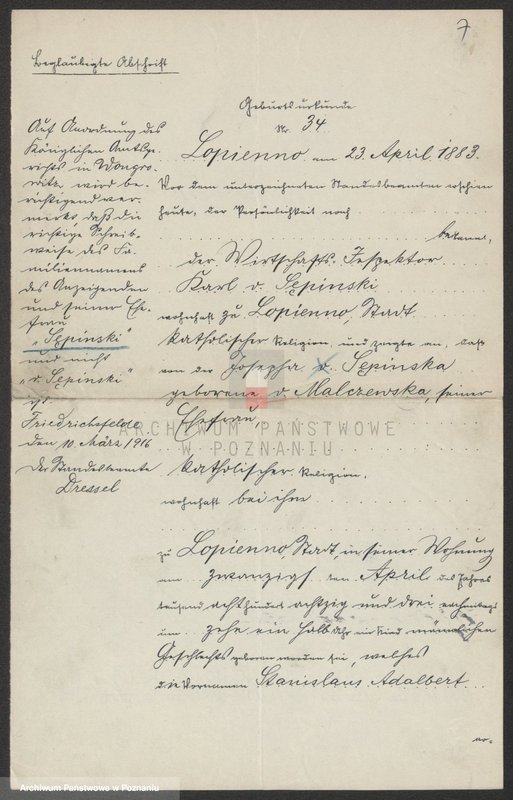 Obraz 17 z jednostki "Semiatycki - Seporowska"