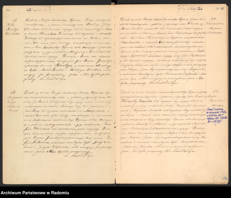 image.from.unit.number "[Duplikat akt urodzonych, zaślubionych i zmarłych parafii Krępa za 1916 r.]"