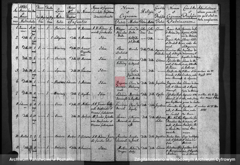 image.from.unit.number "Duplicatum baptisatorum, copulatorum, mortuorum"