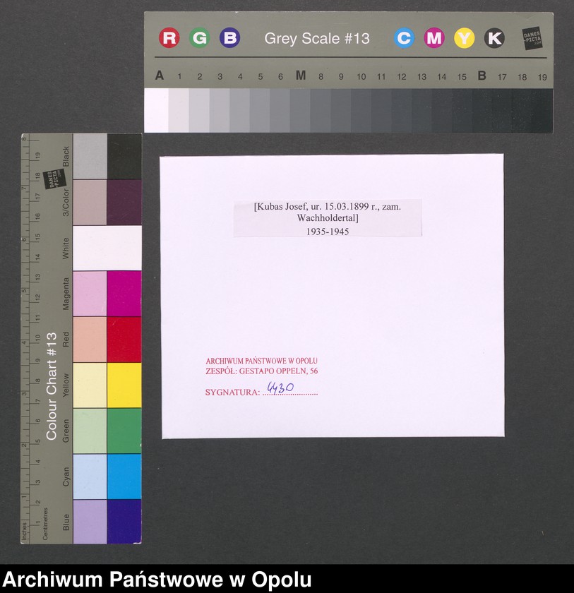 Obraz 2 z jednostki "[Kubas Josef, ur. 15.03.1899 r., zam. Wachholdertal]"