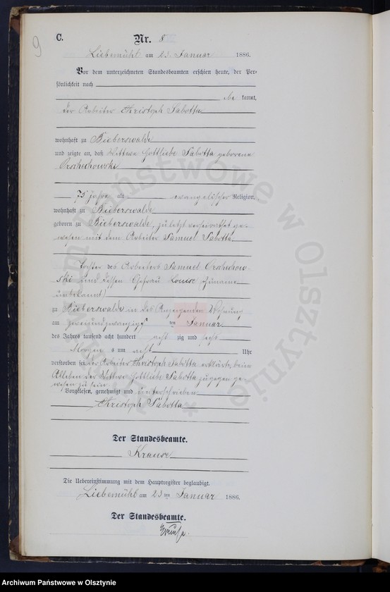 image.from.unit.number "Sterbe-Neben-Register Nr 1 - 153"