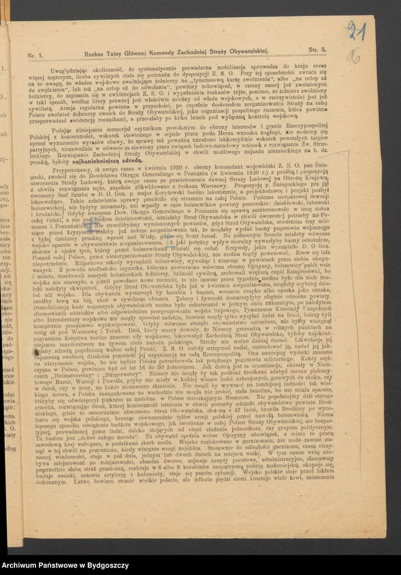 image.from.unit.number "Rozkazy [Nr 6, 7, 8] Komendy Głównej Zachodniej Straży Obywatelskiej na Województwo Poznańskie i Pomorskie. Rozkazy tajne [Nr 1, 2] Komendy Głównej Zachodniej Straży Obywatelskiej na Województwo Poznańskie i Pomorskie"