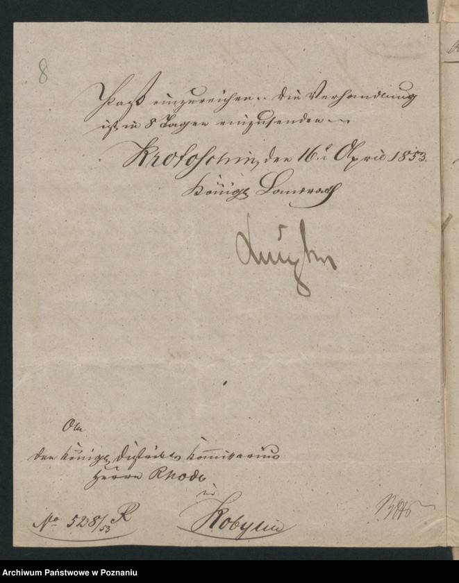 Obraz 12 z jednostki "A. betr. Nepomucen von Rakowski in Smolisz /auch Josef und Anton/"