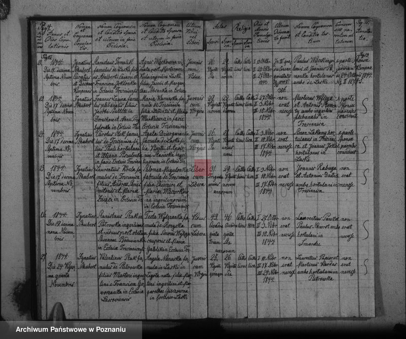 Obraz 9 z jednostki "Duplikat urodzonych, zaślubionych i zmarłych"