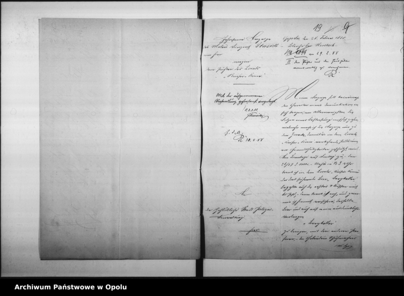 Obraz 17 z jednostki "Acta des Magistrats zu Oppeln betreffend die Schankwirtschaft im Kutschbach