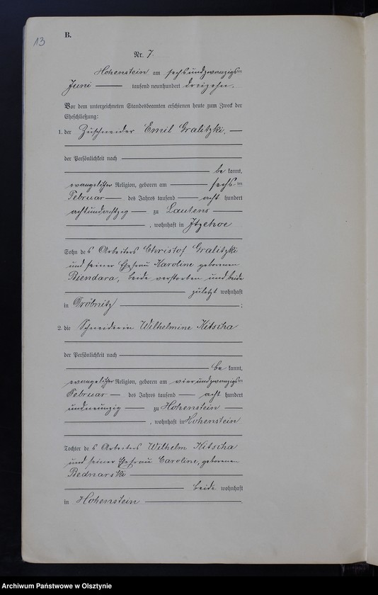 image.from.unit.number "Heirats-Neben-Register Nr 1 - 16"