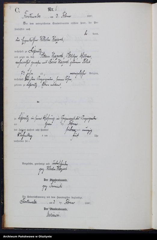 image.from.unit.number "Sterbe-Neben-Register Nr 1 - 86"